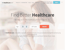 Tablet Screenshot of healthcare.net
