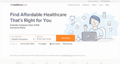 Desktop Screenshot of healthcare.com