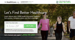 Desktop Screenshot of healthcare.org