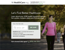 Tablet Screenshot of healthcare.org